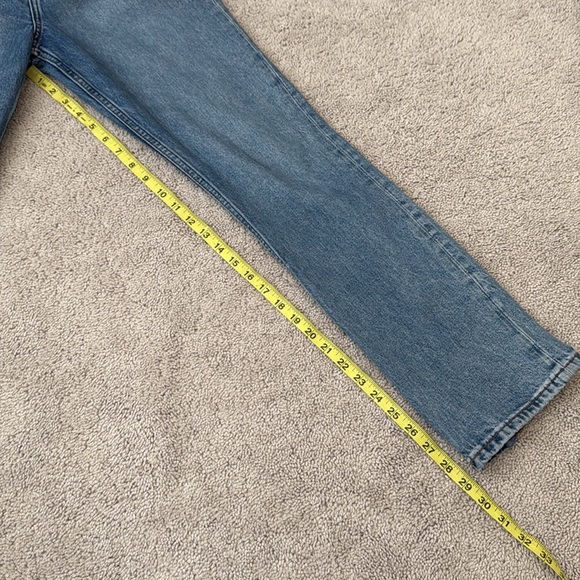 Reformation Jax Stretch High Rise Straight Jeans | Size 25 | Norris Wash - Picture 7 of 9